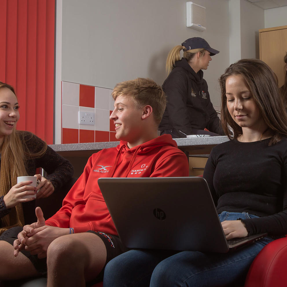 College Accommodation Common Area