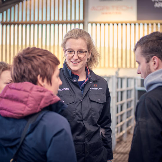 Female Agriculture Student Hartpury College